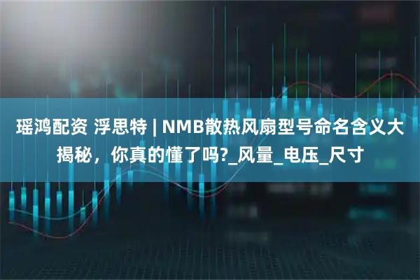 瑶鸿配资 浮思特 | NMB散热风扇型号命名含义大揭秘，你真的懂了吗?_风量_电压_尺寸